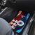 Custom India And England Cricket Car Mats 2025 Men In Blue Three Lions Together - Wonder Print Shop