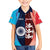 Custom India And England Cricket Kid Hawaiian Shirt 2025 Men In Blue Three Lions Together - Wonder Print Shop