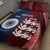 Custom India And England Cricket Quilt Bed Set 2025 Men In Blue Three Lions Together - Wonder Print Shop