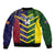 Custom Sri Lanka And Australia Cricket Bomber Jacket 2025 The Lions Baggy Greens Together - Wonder Print Shop