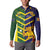 Custom Sri Lanka And Australia Cricket Button Sweatshirt 2025 The Lions Baggy Greens Together - Wonder Print Shop