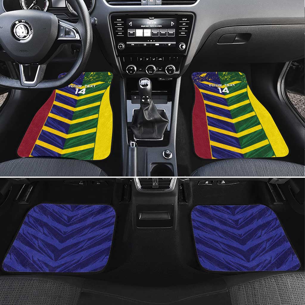 Custom Sri Lanka And Australia Cricket Car Mats 2025 The Lions Baggy Greens Together - Wonder Print Shop