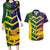 Custom Sri Lanka And Australia Cricket Couples Matching Long Sleeve Bodycon Dress and Hawaiian Shirt 2025 The Lions Baggy Greens Together - Wonder Print Shop