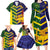 Custom Sri Lanka And Australia Cricket Family Matching Long Sleeve Bodycon Dress and Hawaiian Shirt 2025 The Lions Baggy Greens Together - Wonder Print Shop