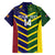 Custom Sri Lanka And Australia Cricket Family Matching Long Sleeve Bodycon Dress and Hawaiian Shirt 2025 The Lions Baggy Greens Together - Wonder Print Shop