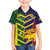 Custom Sri Lanka And Australia Cricket Family Matching Long Sleeve Bodycon Dress and Hawaiian Shirt 2025 The Lions Baggy Greens Together - Wonder Print Shop