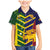 Custom Sri Lanka And Australia Cricket Family Matching Mermaid Dress and Hawaiian Shirt 2025 The Lions Baggy Greens Together - Wonder Print Shop