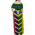 Custom Sri Lanka And Australia Cricket Family Matching Off Shoulder Maxi Dress and Hawaiian Shirt 2025 The Lions Baggy Greens Together - Wonder Print Shop