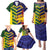 Custom Sri Lanka And Australia Cricket Family Matching Puletasi and Hawaiian Shirt 2025 The Lions Baggy Greens Together - Wonder Print Shop