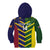 Custom Sri Lanka And Australia Cricket Kid Hoodie 2025 The Lions Baggy Greens Together - Wonder Print Shop