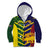 Custom Sri Lanka And Australia Cricket Kid Hoodie 2025 The Lions Baggy Greens Together - Wonder Print Shop