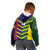 Custom Sri Lanka And Australia Cricket Kid Hoodie 2025 The Lions Baggy Greens Together - Wonder Print Shop