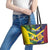 Custom Sri Lanka And Australia Cricket Leather Tote Bag 2025 The Lions Baggy Greens Together - Wonder Print Shop