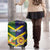 Custom Sri Lanka And Australia Cricket Luggage Cover 2025 The Lions Baggy Greens Together - Wonder Print Shop