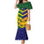 Custom Sri Lanka And Australia Cricket Mermaid Dress 2025 The Lions Baggy Greens Together - Wonder Print Shop