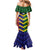 Custom Sri Lanka And Australia Cricket Mermaid Dress 2025 The Lions Baggy Greens Together - Wonder Print Shop