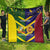 Custom Sri Lanka And Australia Cricket Quilt 2025 The Lions Baggy Greens Together - Wonder Print Shop