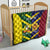 Custom Sri Lanka And Australia Cricket Quilt 2025 The Lions Baggy Greens Together - Wonder Print Shop