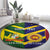 Custom Sri Lanka And Australia Cricket Round Carpet 2025 The Lions Baggy Greens Together