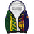 Custom Sri Lanka And Australia Cricket Sherpa Hoodie 2025 The Lions Baggy Greens Together