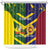 Custom Sri Lanka And Australia Cricket Shower Curtain 2025 The Lions Baggy Greens Together