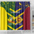 Custom Sri Lanka And Australia Cricket Shower Curtain 2025 The Lions Baggy Greens Together