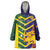 Custom Sri Lanka And Australia Cricket Wearable Blanket Hoodie 2025 The Lions Baggy Greens Together