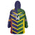 Custom Sri Lanka And Australia Cricket Wearable Blanket Hoodie 2025 The Lions Baggy Greens Together