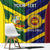 Custom Sri Lanka And Australia Cricket Window Curtain 2025 The Lions Baggy Greens Together