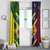 Custom Sri Lanka And Australia Cricket Window Curtain 2025 The Lions Baggy Greens Together