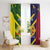 Custom Sri Lanka And Australia Cricket Window Curtain 2025 The Lions Baggy Greens Together