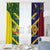 Custom Sri Lanka And Australia Cricket Window Curtain 2025 The Lions Baggy Greens Together