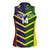 Custom Sri Lanka And Australia Cricket Women Sleeveless Polo Shirt 2025 The Lions Baggy Greens Together