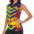 Custom Sri Lanka And Australia Cricket Women Sleeveless Polo Shirt 2025 The Lions Baggy Greens Together