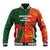 Custom Bangladesh And Zimbabwe Cricket Baseball Jacket 2025 Tigers Chevrons Together - Wonder Print Shop