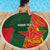 Custom Bangladesh And Zimbabwe Cricket Beach Blanket 2025 Tigers Chevrons Together - Wonder Print Shop