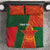 Custom Bangladesh And Zimbabwe Cricket Bedding Set 2025 Tigers Chevrons Together - Wonder Print Shop