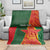 Custom Bangladesh And Zimbabwe Cricket Blanket 2025 Tigers Chevrons Together