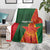 Custom Bangladesh And Zimbabwe Cricket Blanket 2025 Tigers Chevrons Together