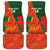 Custom Bangladesh And Zimbabwe Cricket Car Mats 2025 Tigers Chevrons Together - Wonder Print Shop