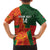 Custom Bangladesh And Zimbabwe Cricket Family Matching Long Sleeve Bodycon Dress and Hawaiian Shirt 2025 Tigers Chevrons Together - Wonder Print Shop