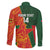 Custom Bangladesh And Zimbabwe Cricket Family Matching Long Sleeve Bodycon Dress and Hawaiian Shirt 2025 Tigers Chevrons Together - Wonder Print Shop