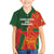 Custom Bangladesh And Zimbabwe Cricket Family Matching Long Sleeve Bodycon Dress and Hawaiian Shirt 2025 Tigers Chevrons Together - Wonder Print Shop