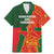 Custom Bangladesh And Zimbabwe Cricket Family Matching Mermaid Dress and Hawaiian Shirt 2025 Tigers Chevrons Together - Wonder Print Shop