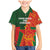 Custom Bangladesh And Zimbabwe Cricket Family Matching Mermaid Dress and Hawaiian Shirt 2025 Tigers Chevrons Together - Wonder Print Shop