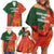 Custom Bangladesh And Zimbabwe Cricket Family Matching Off Shoulder Short Dress and Hawaiian Shirt 2025 Tigers Chevrons Together - Wonder Print Shop