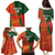 Custom Bangladesh And Zimbabwe Cricket Family Matching Puletasi and Hawaiian Shirt 2025 Tigers Chevrons Together - Wonder Print Shop