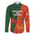 Custom Bangladesh And Zimbabwe Cricket Family Matching Puletasi and Hawaiian Shirt 2025 Tigers Chevrons Together - Wonder Print Shop