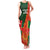 Custom Bangladesh And Zimbabwe Cricket Family Matching Tank Maxi Dress and Hawaiian Shirt 2025 Tigers Chevrons Together - Wonder Print Shop