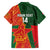 Custom Bangladesh And Zimbabwe Cricket Hawaiian Shirt 2025 Tigers Chevrons Together - Wonder Print Shop